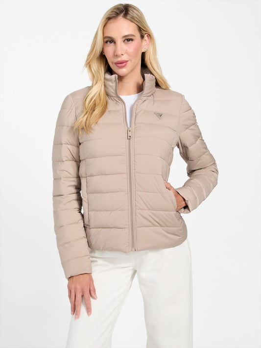 Diann Heavy Hooded Puffer Jacket - Guess