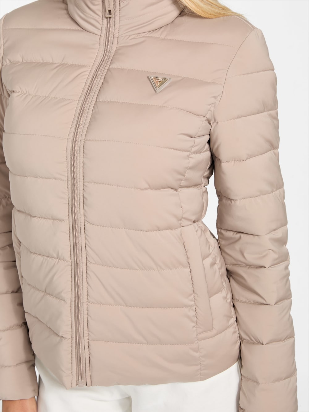 Diann Heavy Hooded Puffer Jacket - Guess