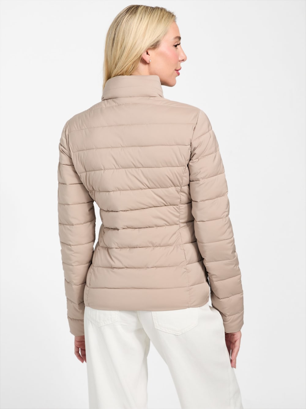 Diann Heavy Hooded Puffer Jacket - Guess