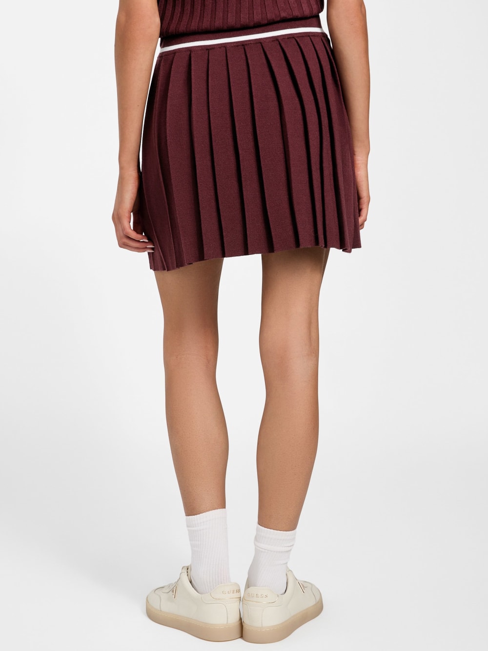 Sabina Pleated Sweater Skirt - Guess