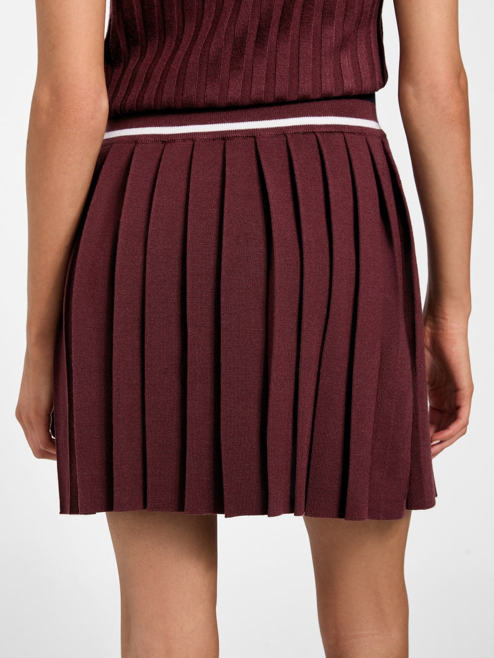 Sabina Pleated Sweater Skirt - Guess