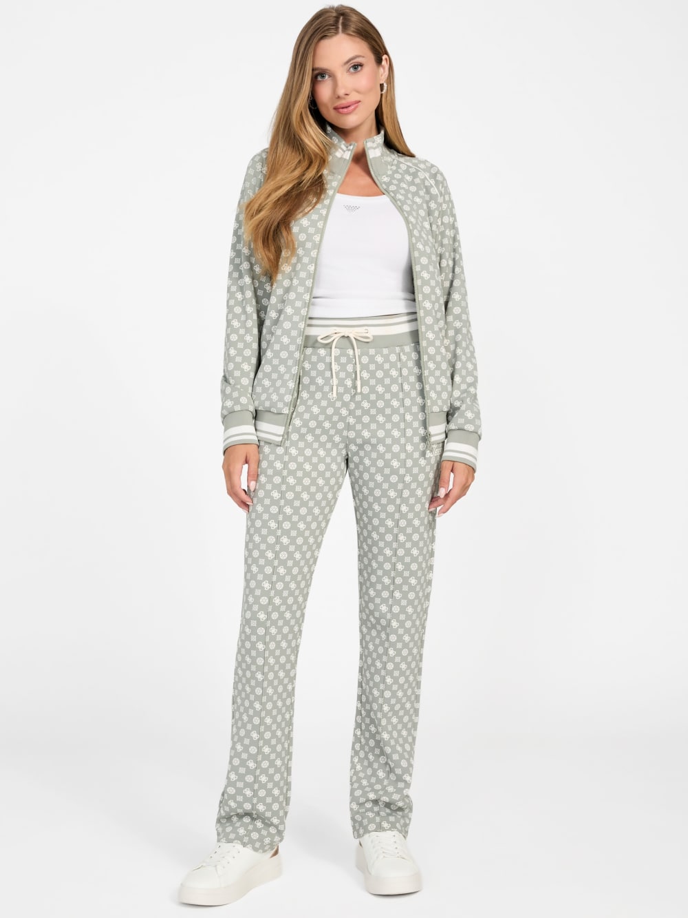 Eco Aggie Full-Zip Sweatshirt - Guess