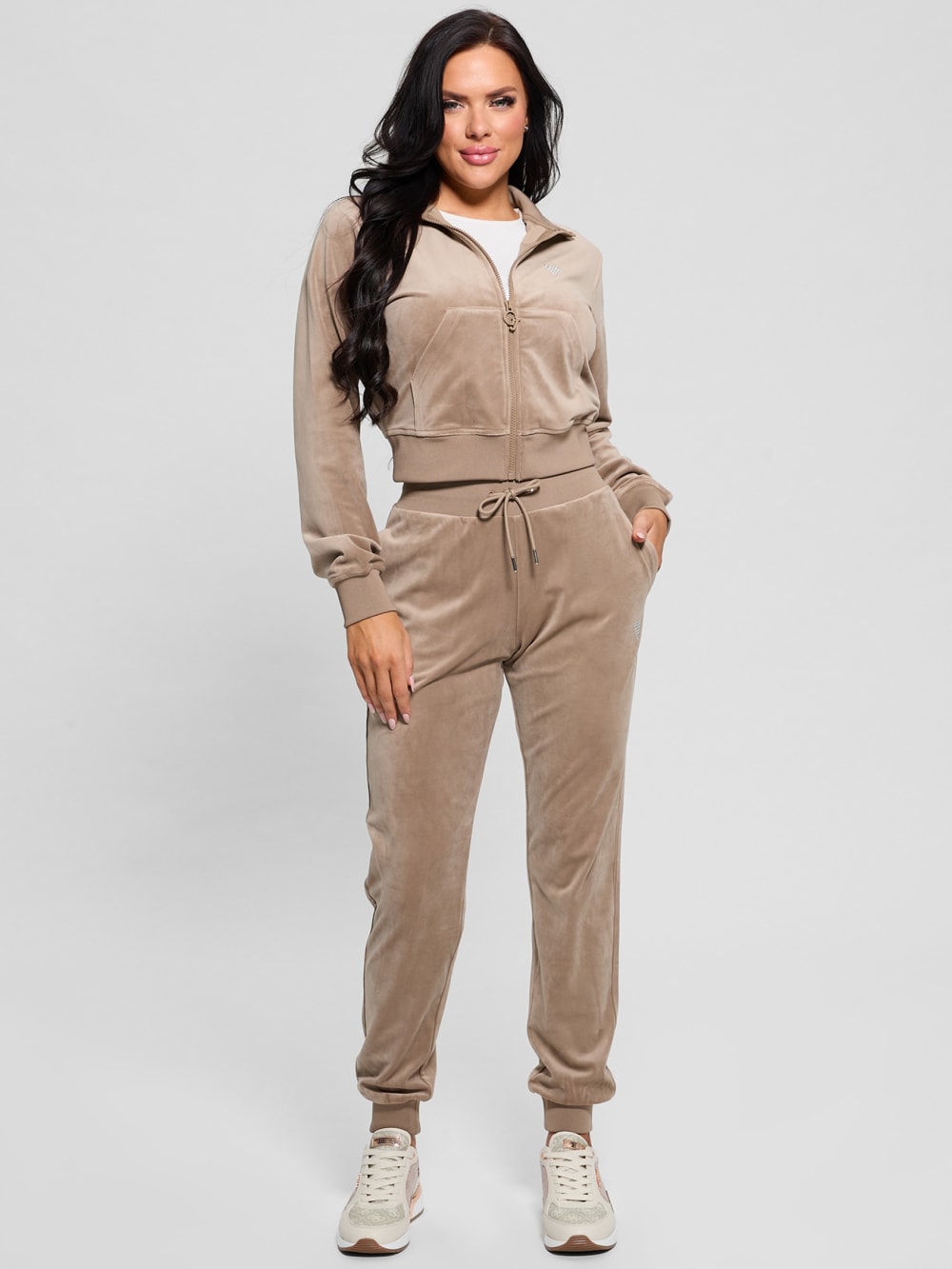 Eco Couture Velvet Joggers - Guess