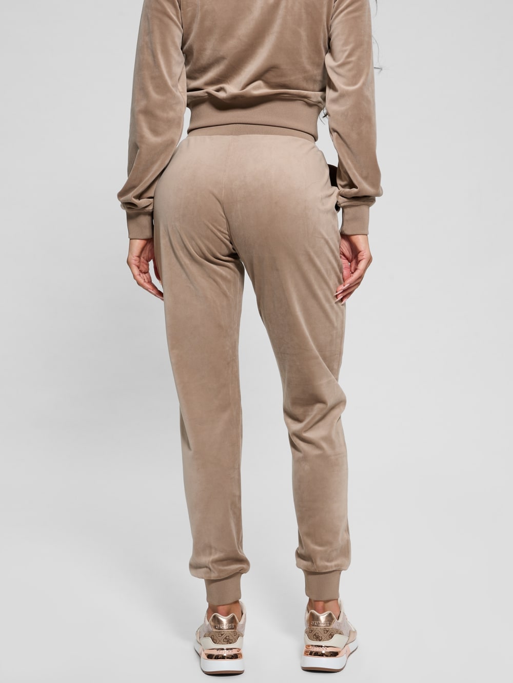 Eco Couture Velvet Joggers - Guess