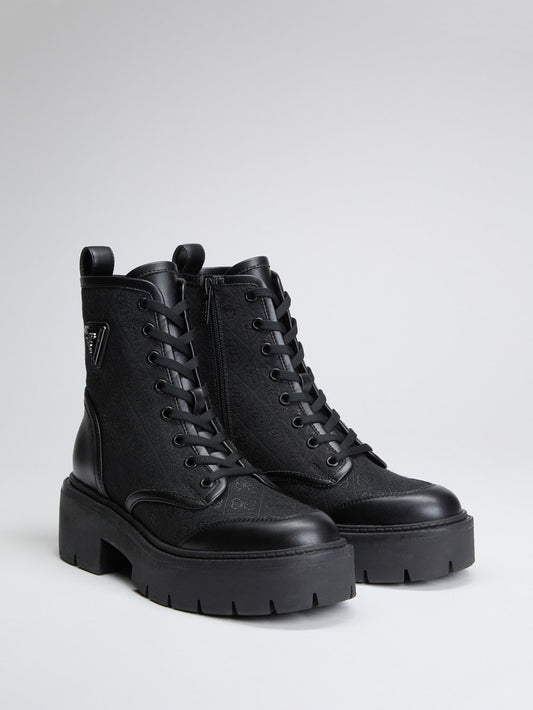 Yarini Platform Combat Boots - Guess