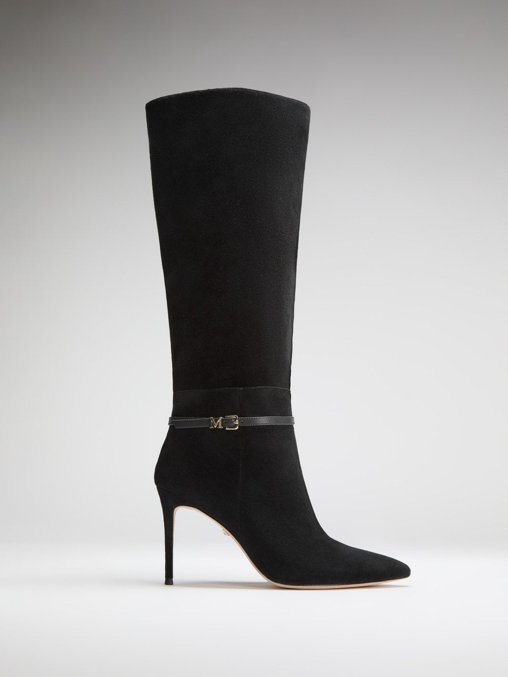 Suede Knee-High Stiletto Boot - Guess