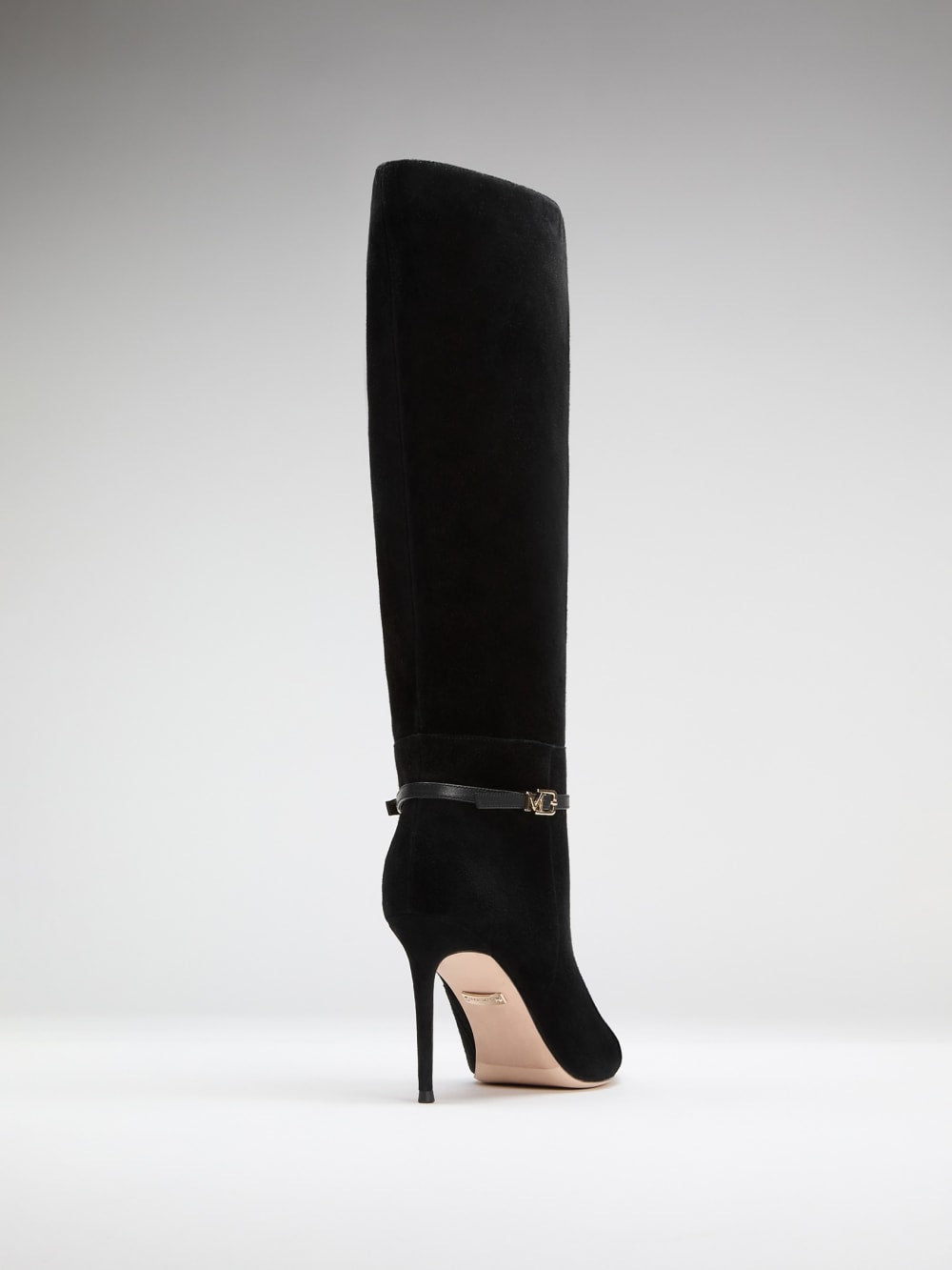 Suede Knee-High Stiletto Boot - Guess