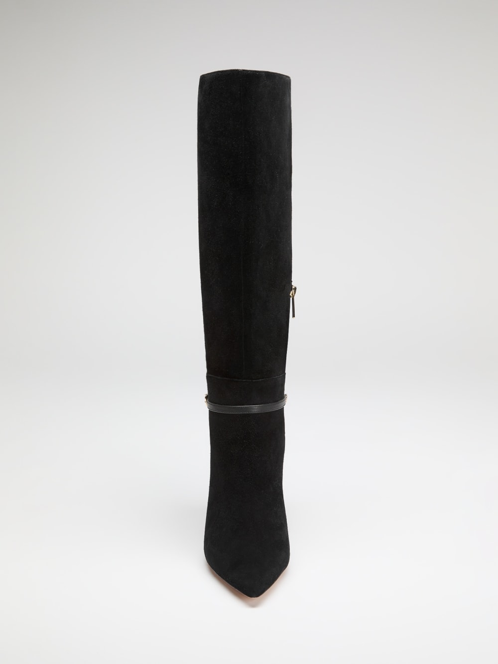 Suede Knee-High Stiletto Boot - Guess