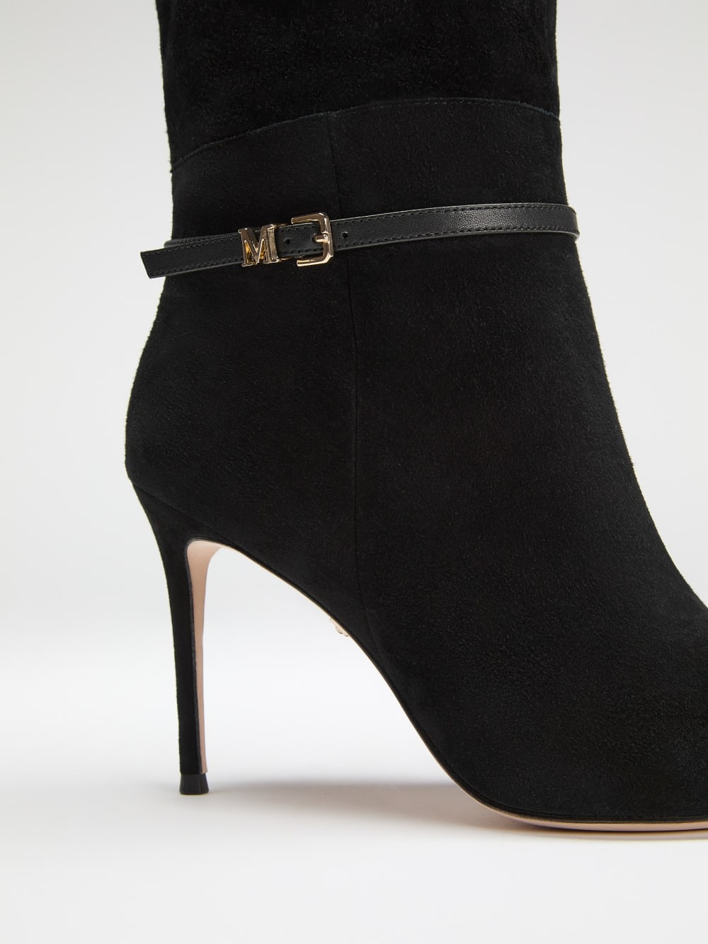 Suede Knee-High Stiletto Boot - Guess