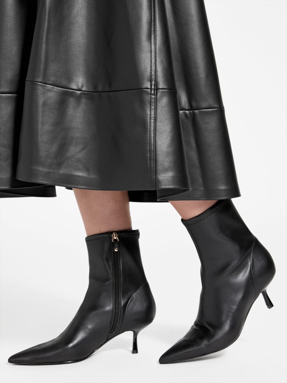 Yanka Faux-Leather Booties - Guess