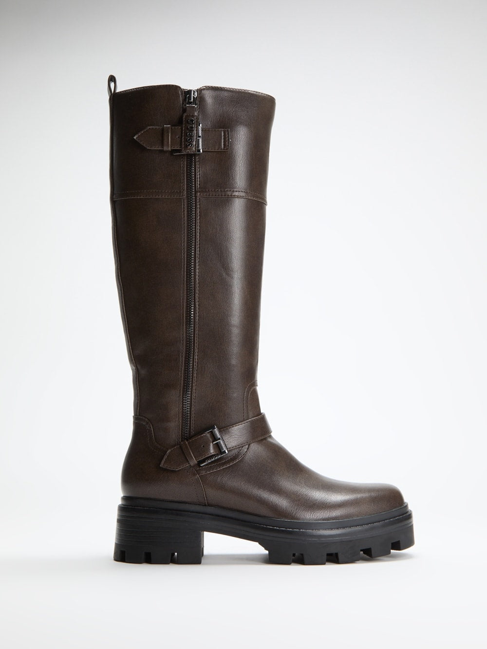 Lynnie Knee-High Lug Boots - Guess