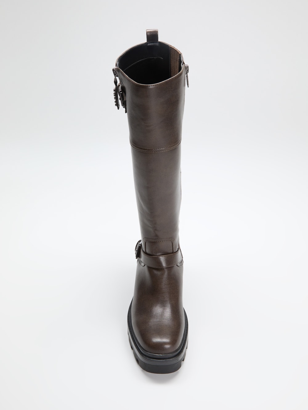 Lynnie Knee-High Lug Boots - Guess
