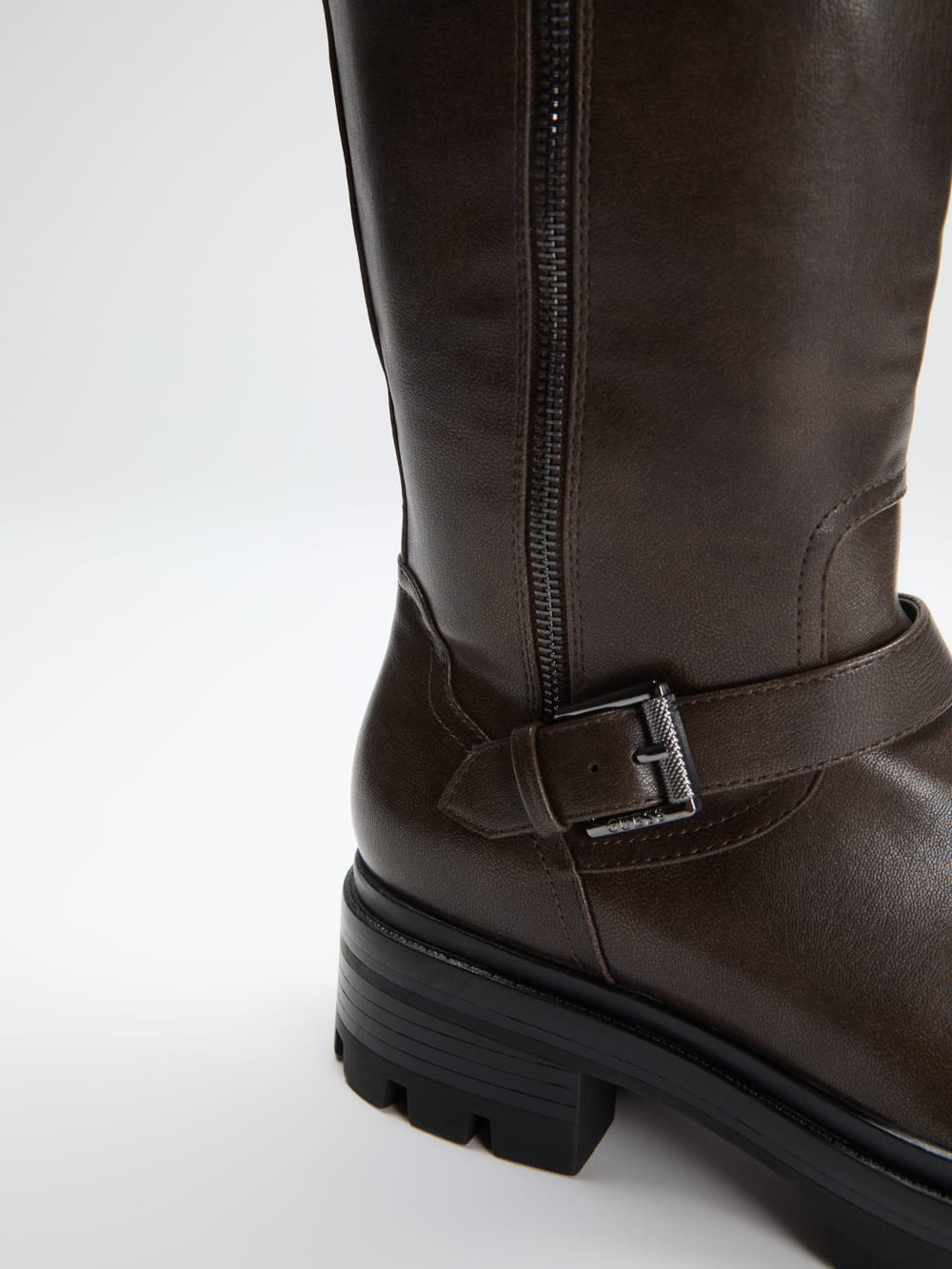 Lynnie Knee-High Lug Boots - Guess