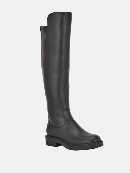 Fyza Knee-High Faux-Leather Boots - Guess