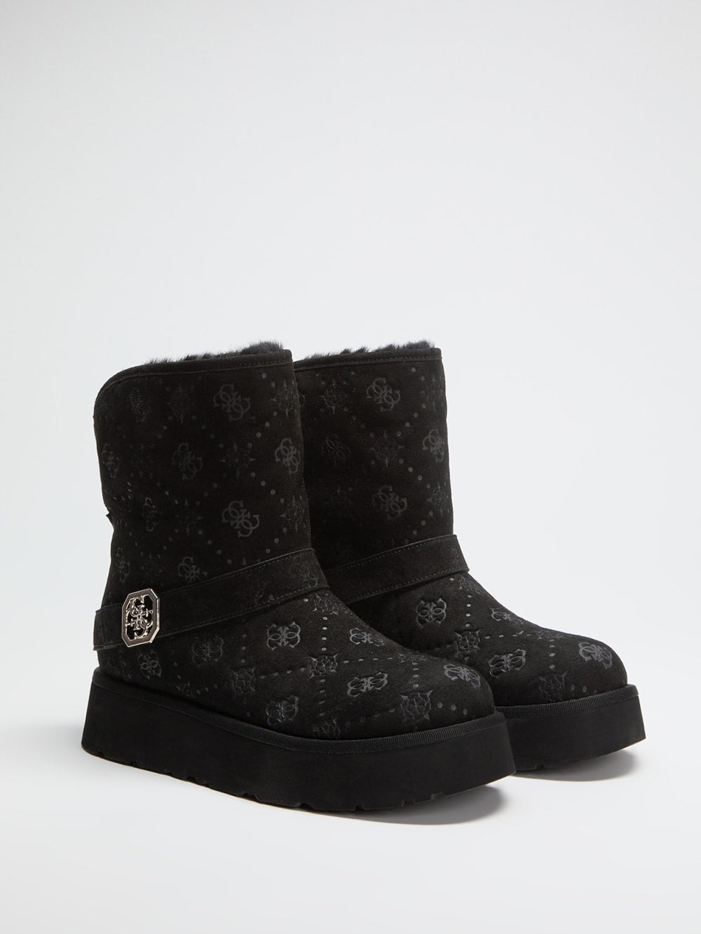 Dolsay Faux-Fur Lined Winter Boots - Guess