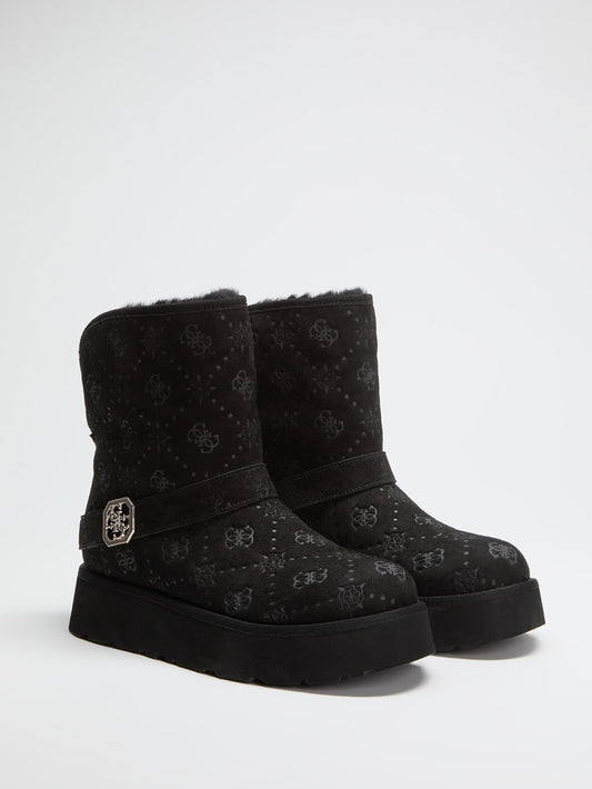 Dolsay Faux-Fur Lined Winter Boots - Guess