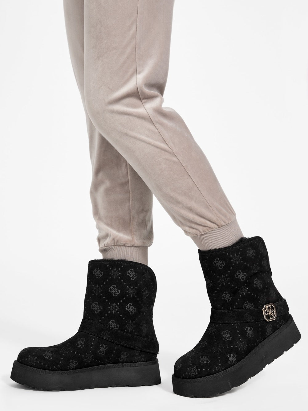 Dolsay Faux-Fur Lined Winter Boots - Guess