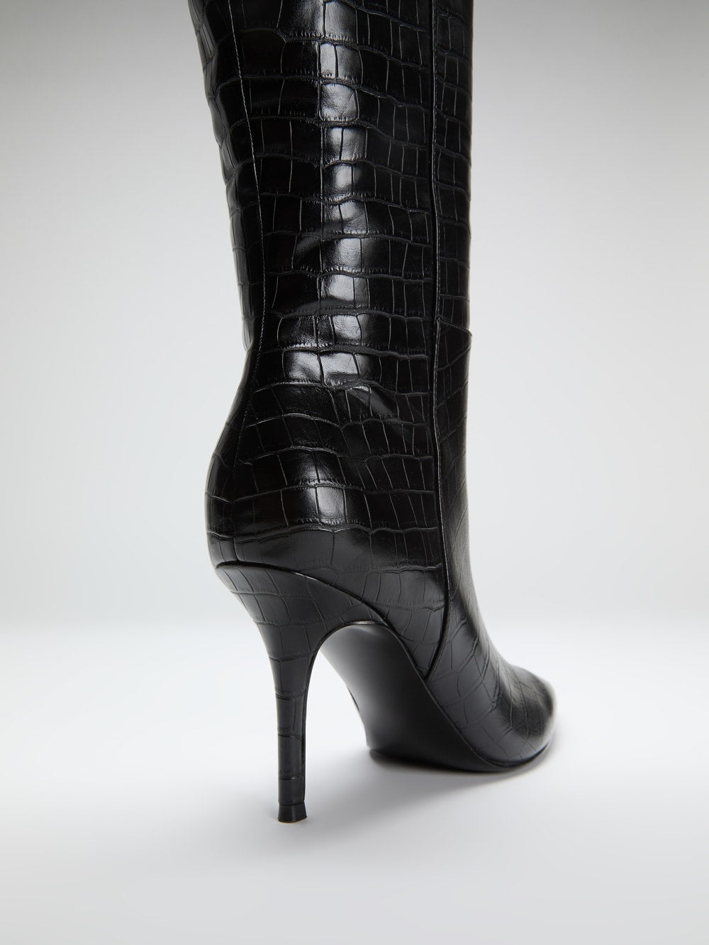 Gressa Knee-High Faux-Leather Boots - Guess