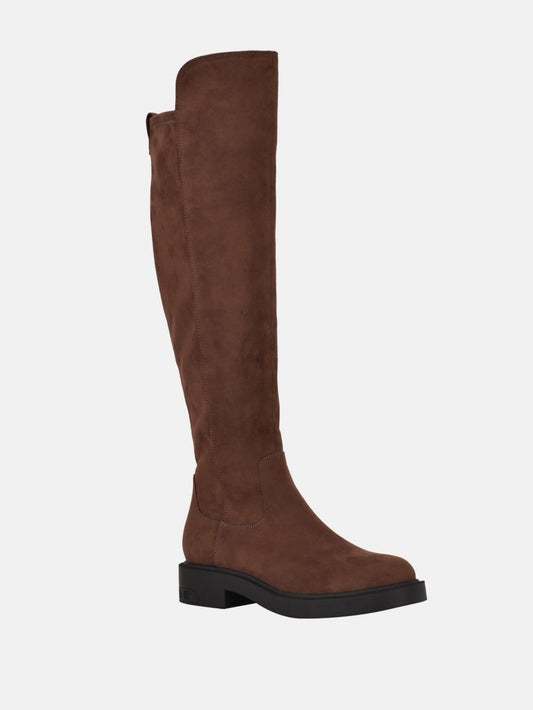 Fyza Knee-High Faux-Suede Boots - Guess