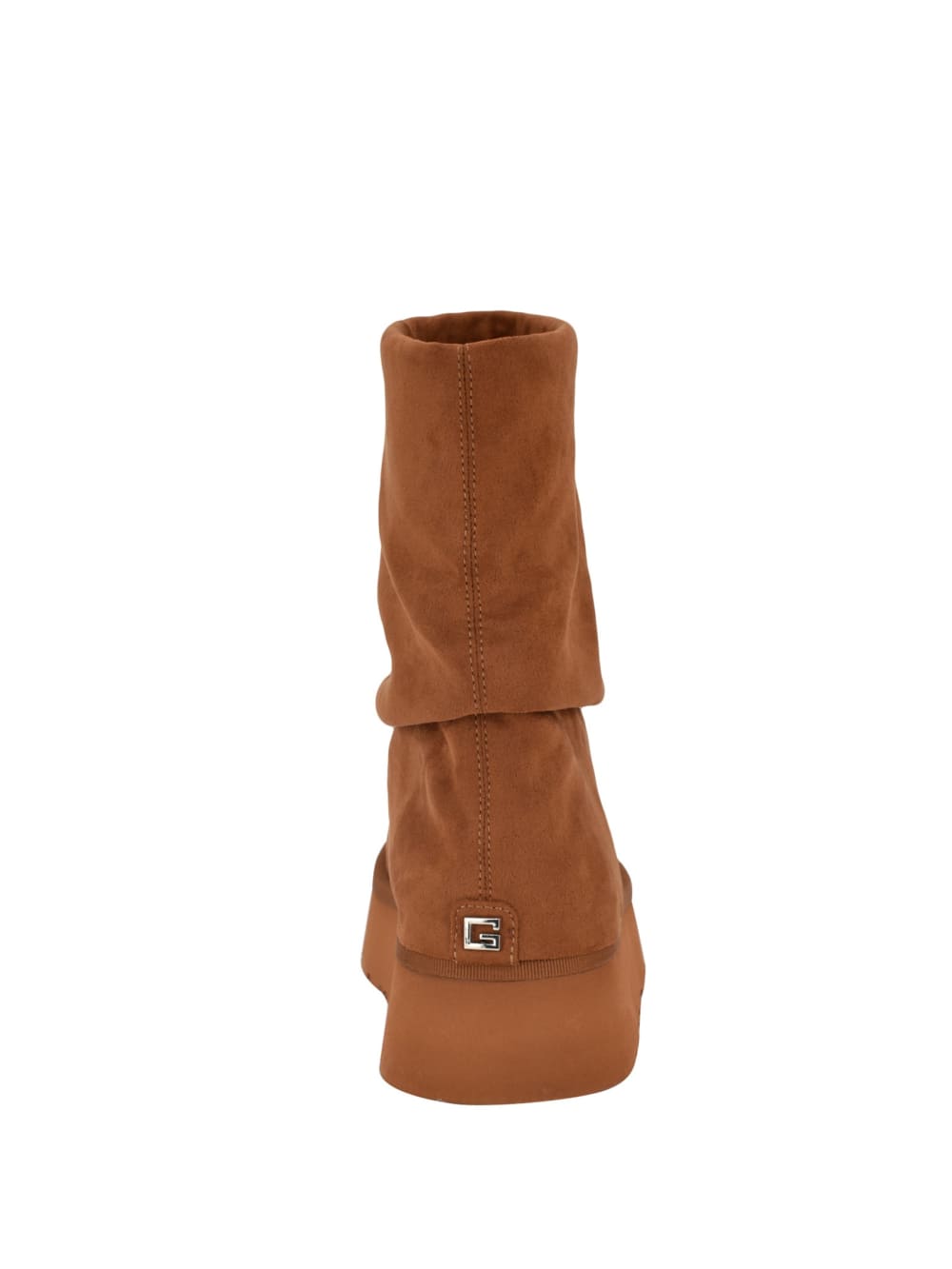 Deinna Fold-Over Suede Booties - Guess