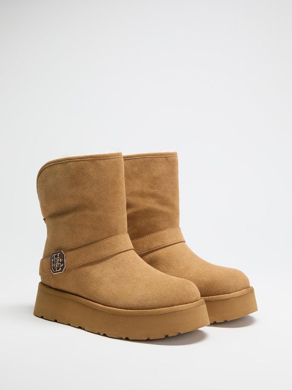 Dolsay Faux-Fur Lined Winter Boots - Guess