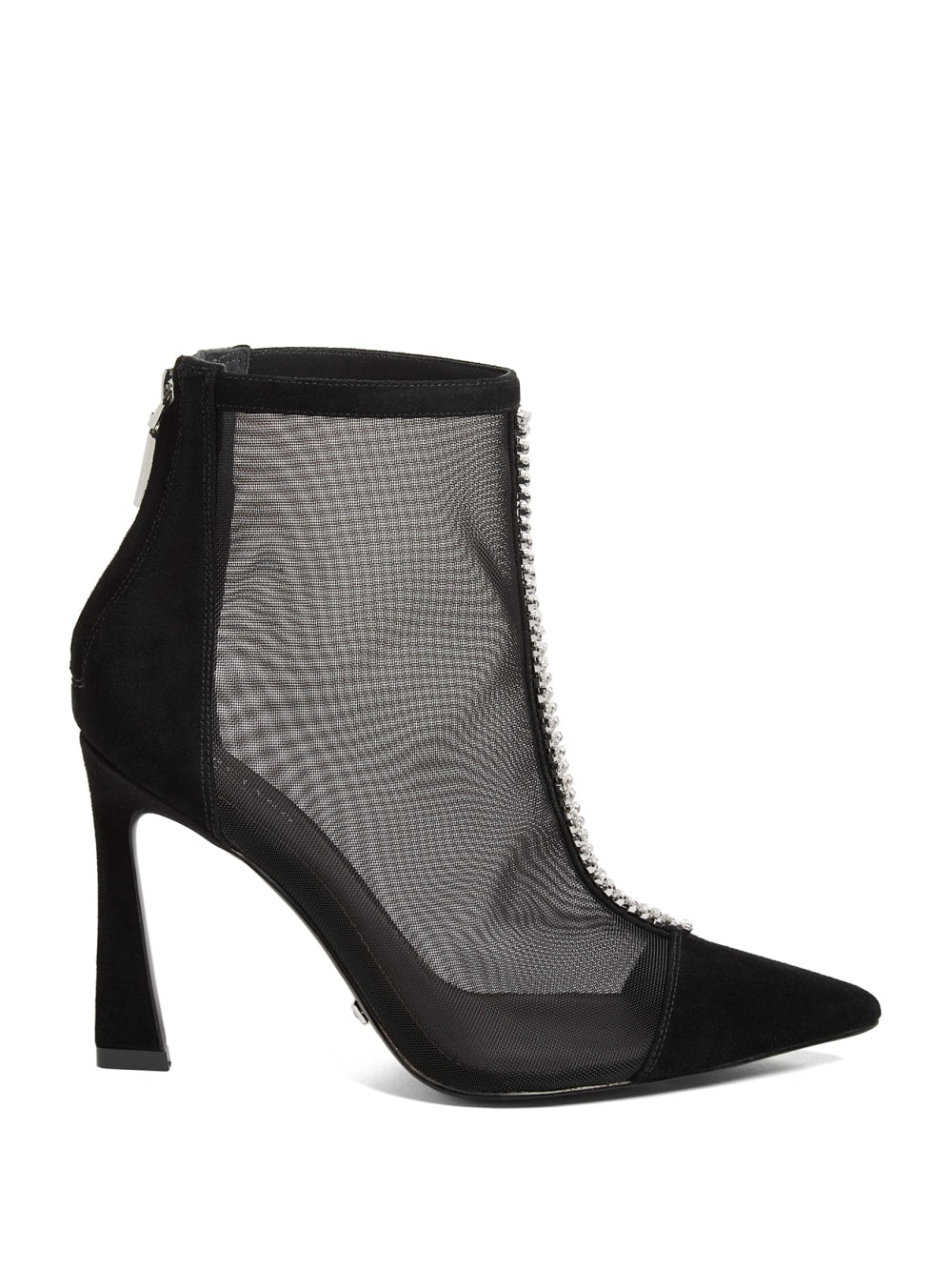 Fearne Embellished Mesh Ankle Bootie - Guess
