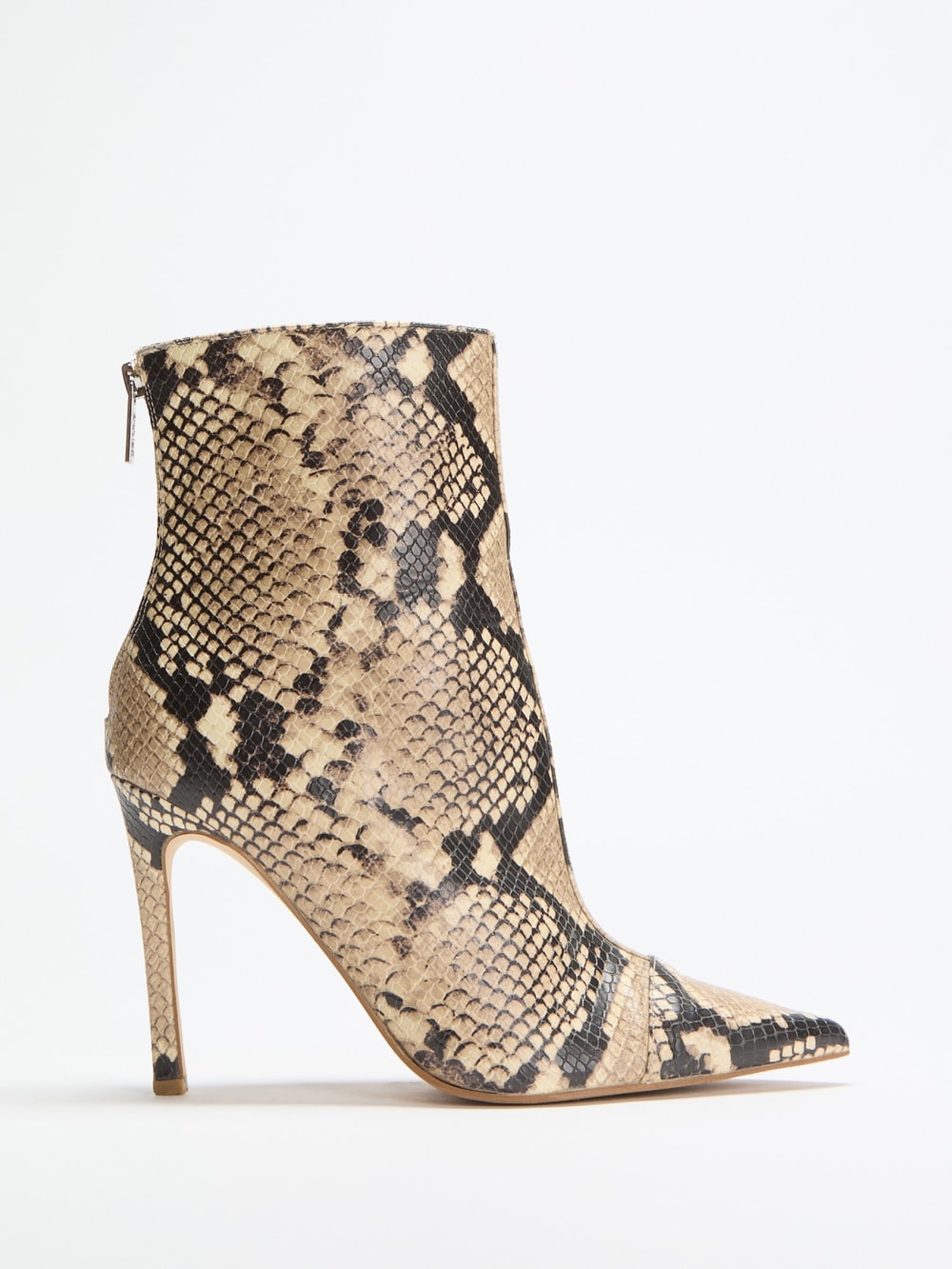 Simone Zip-Up Heel Booties - Guess