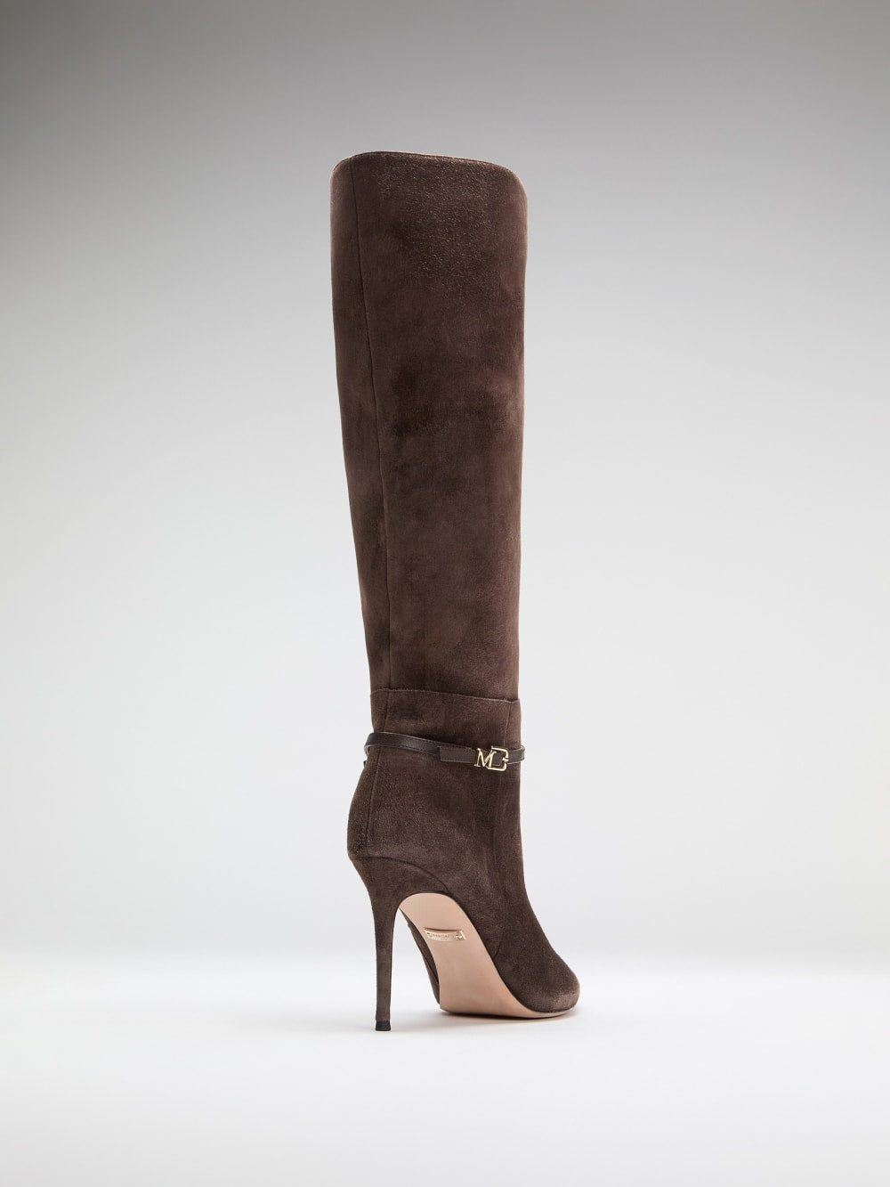 Suede Knee-High Stiletto Boot - Guess