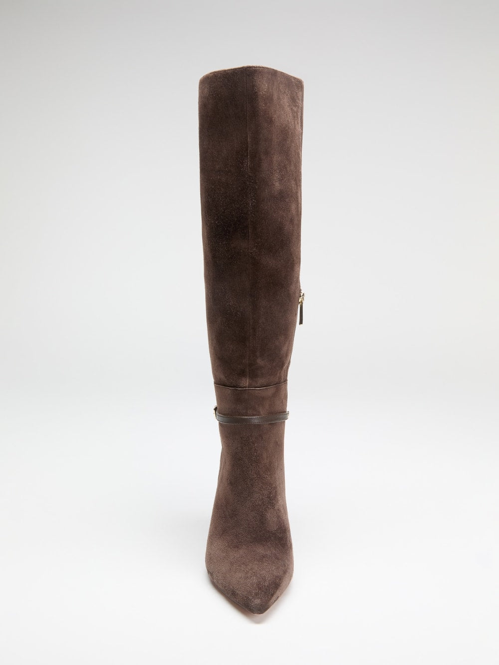 Suede Knee-High Stiletto Boot - Guess