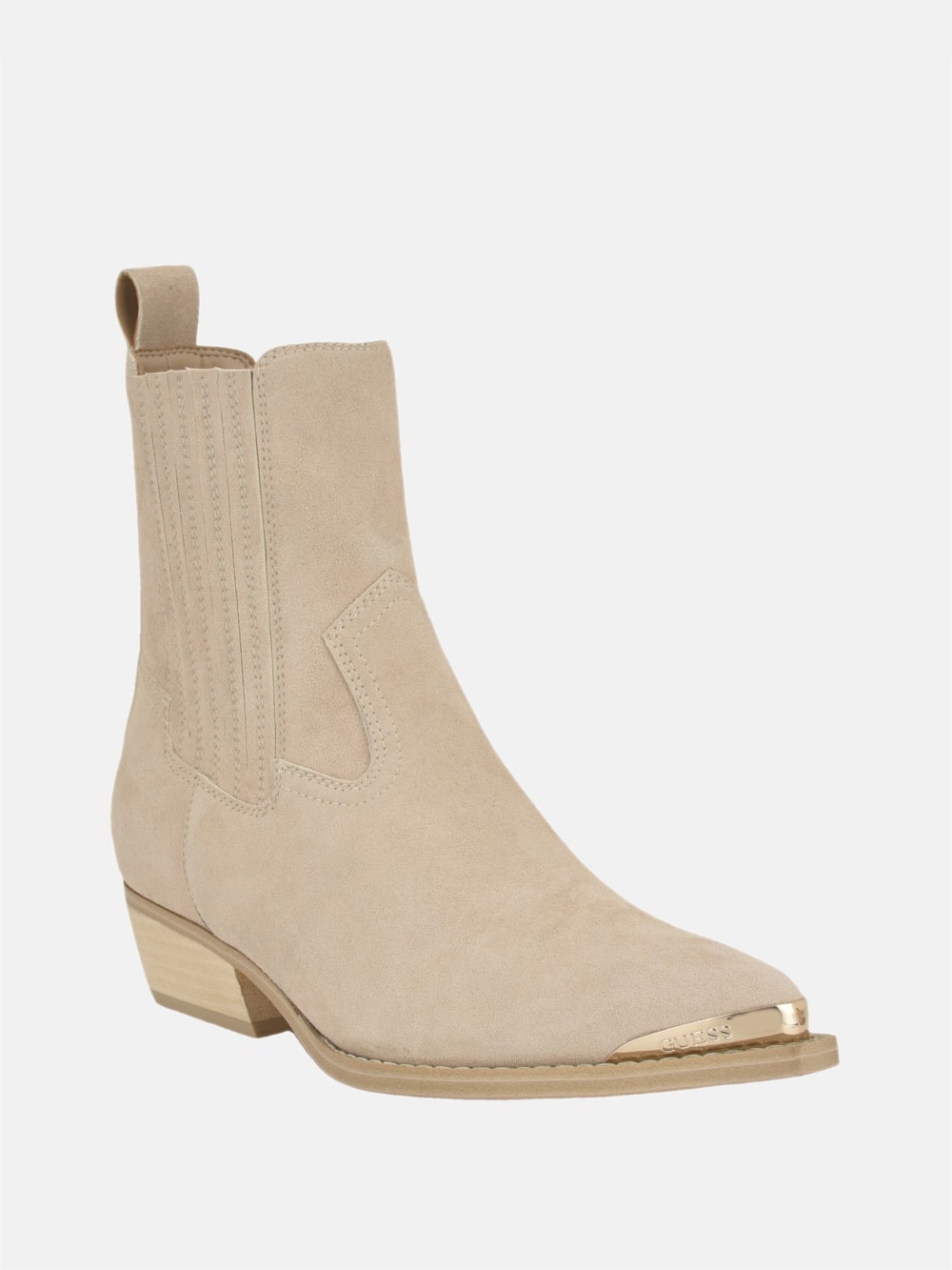 Lanna Western Suede Bootie - Guess