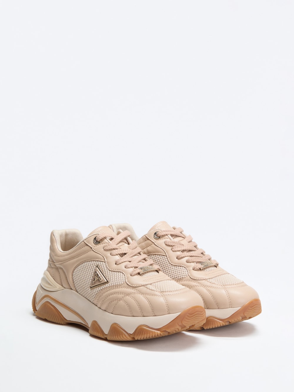 Moeann Lace-Up Sneakers - Guess