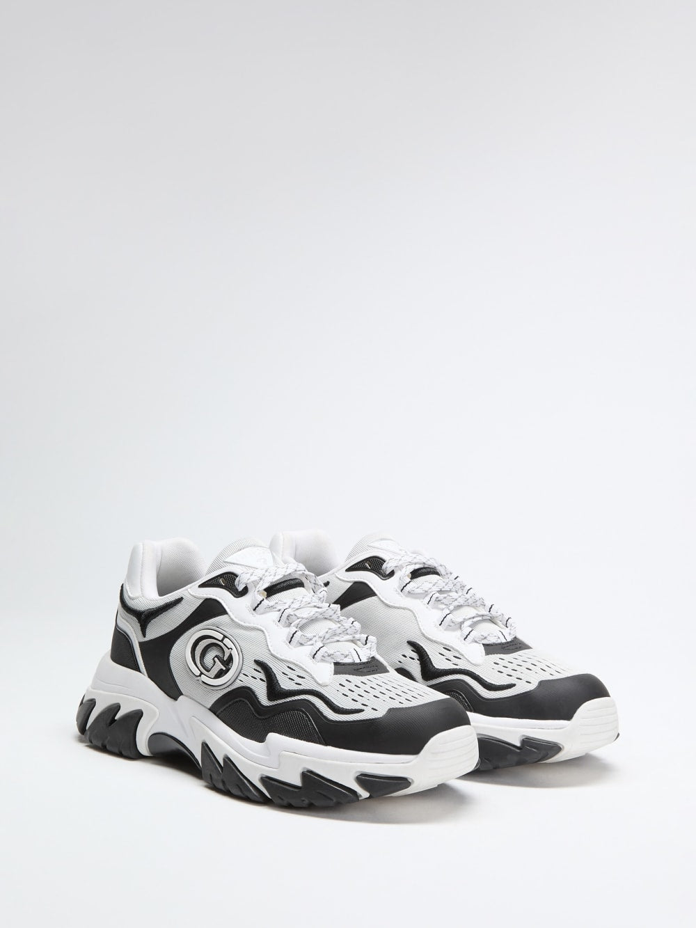 Nennzo Lace-Up Chunky Sneakers - Guess
