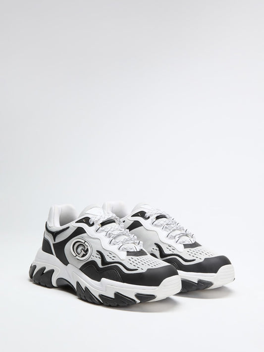 Nennzo Lace-Up Chunky Sneakers - Guess