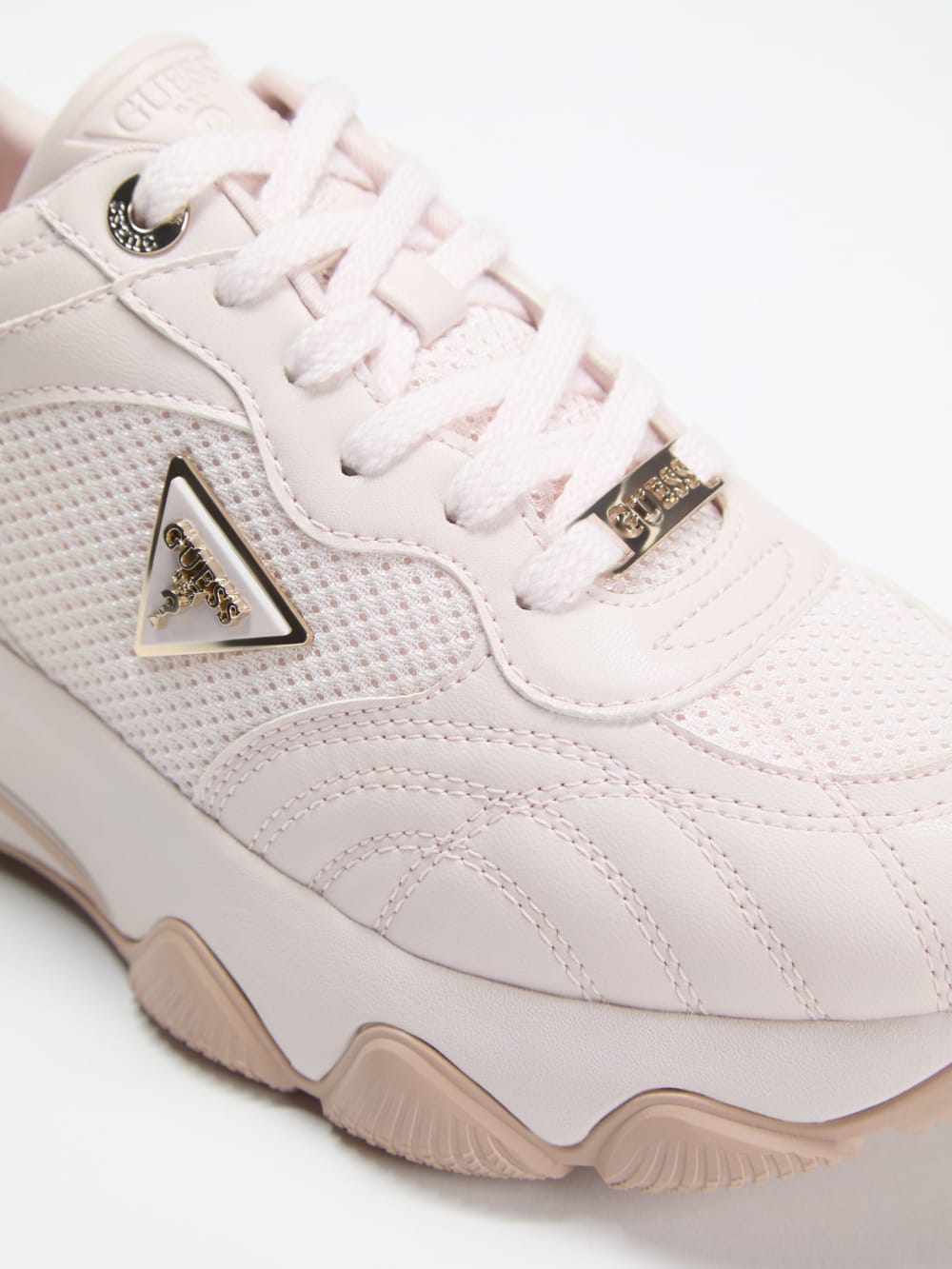 Moeann Lace-Up Sneakers - Guess