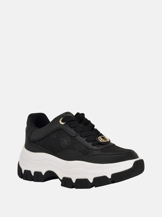 Berrett Lace-Up Platform Sneakers - Guess