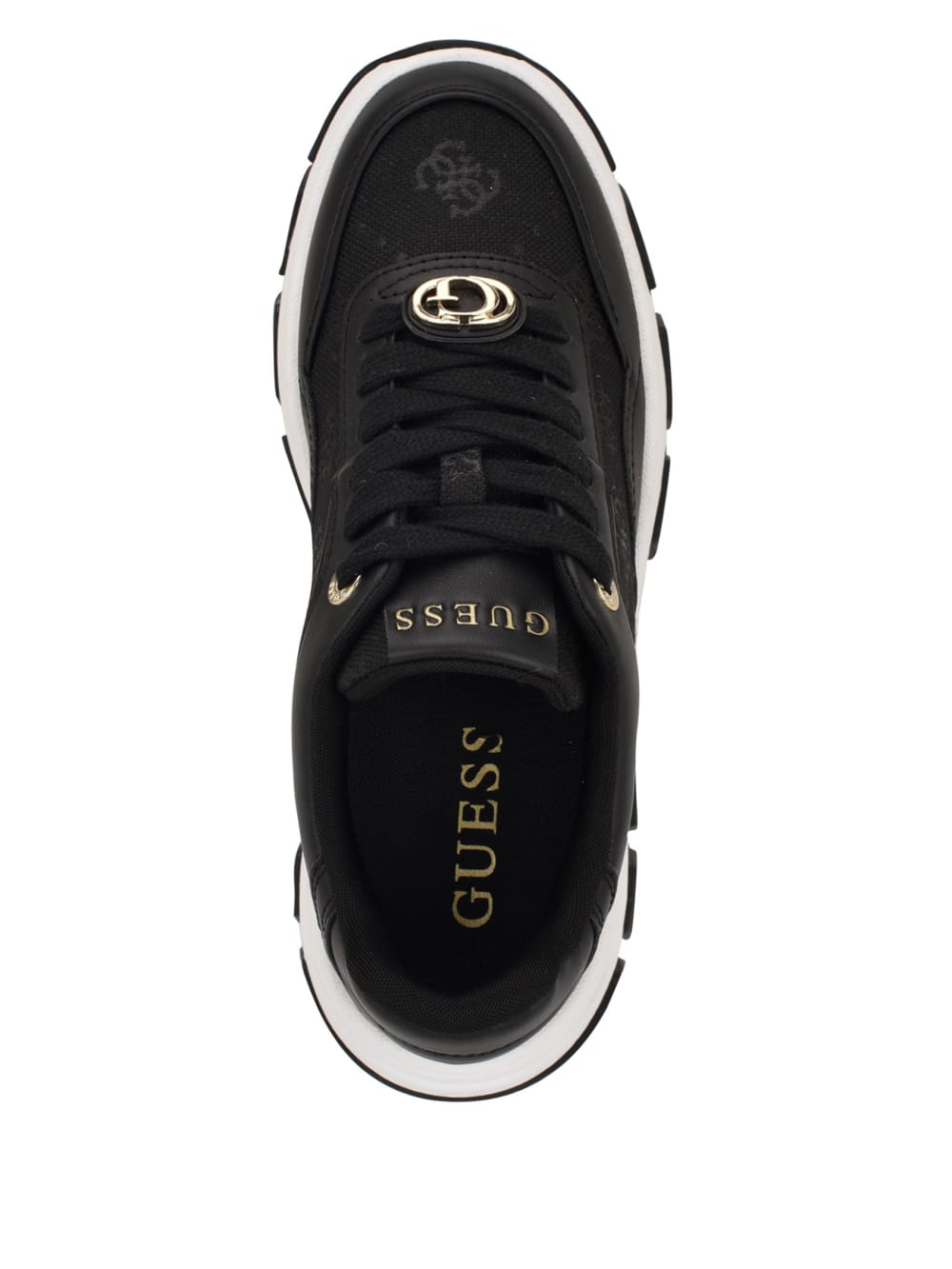 Berrett Lace-Up Platform Sneakers - Guess