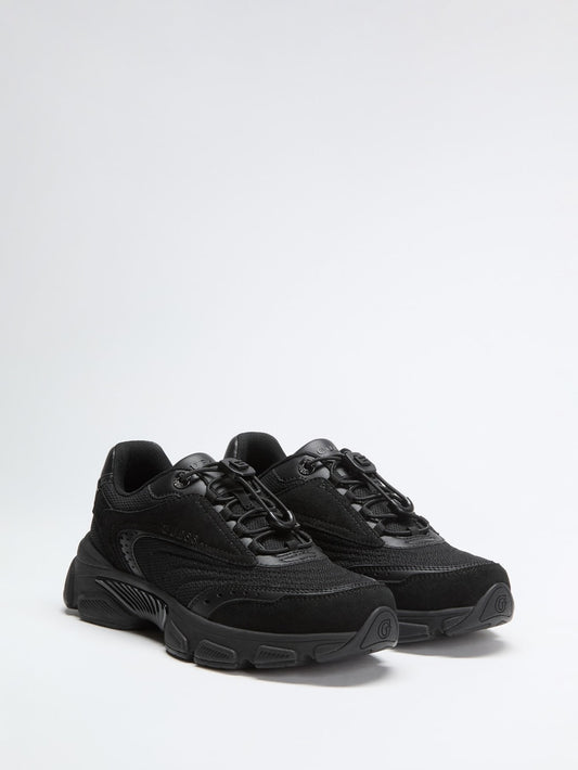 Imeri Black Hiker Sneakers - Guess