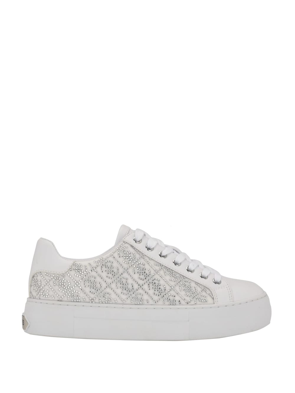 Gelsen Rhinestone Logo Low-Top Sneakers - Guess