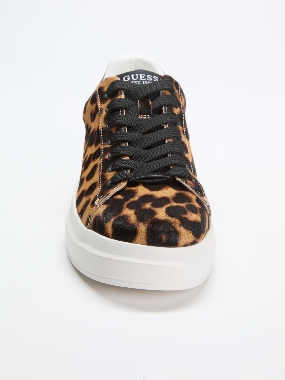 Elbinah Leopard Low-Top Sneakers - Guess