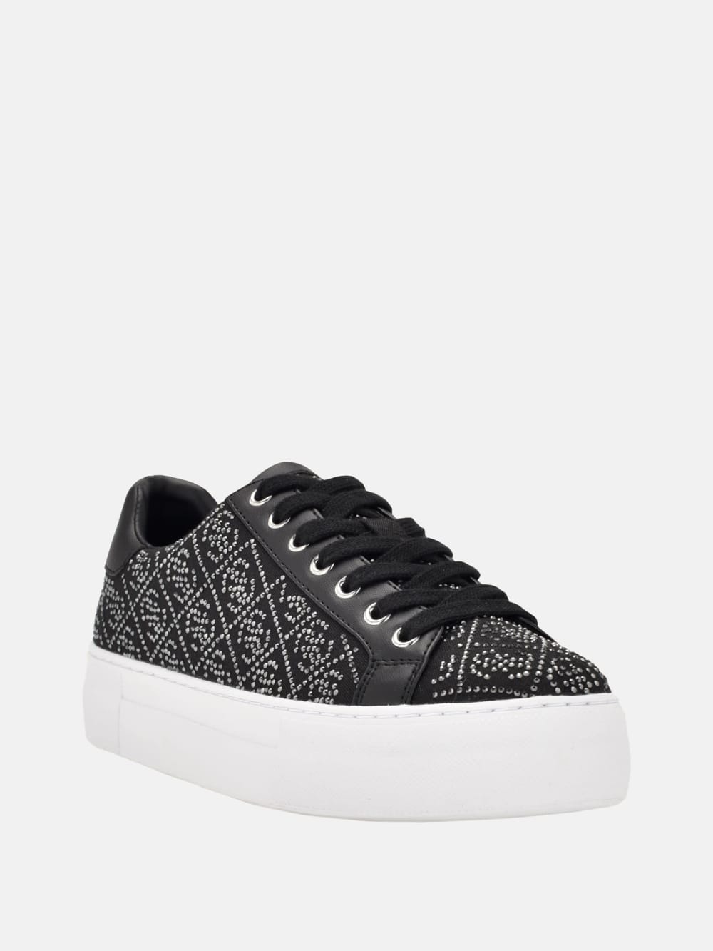 Gelsen Rhinestone Logo Low-Top Sneakers - Guess
