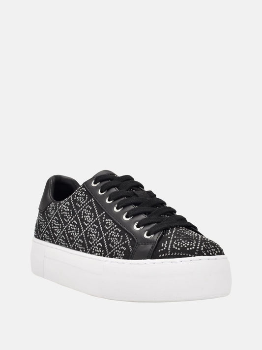 Gelsen Rhinestone Logo Low-Top Sneakers - Guess
