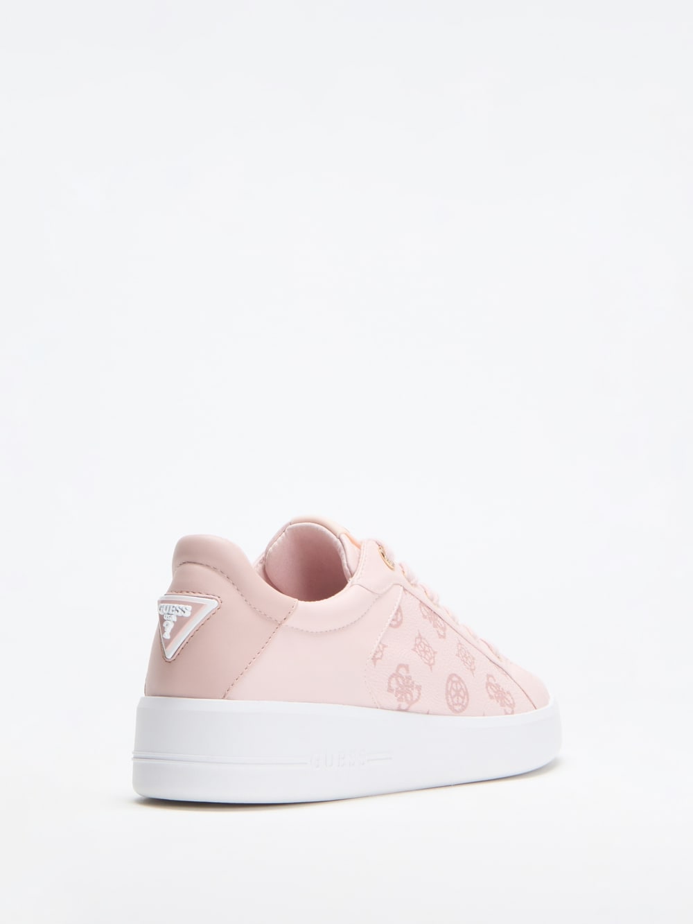 Ronii Debossed Peony Low-Top Sneakers - Guess