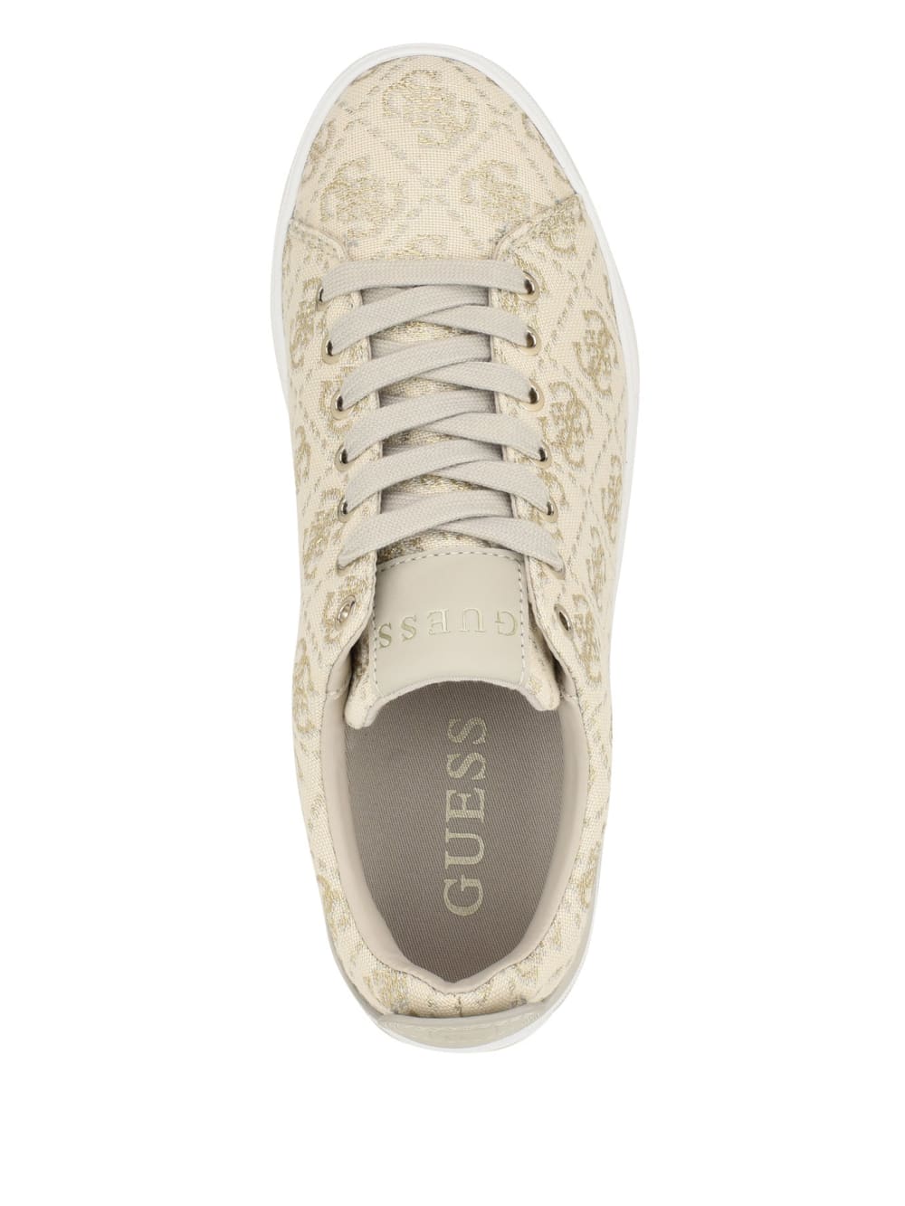 Giaa Logo Print Low-Top Sneakers - Guess