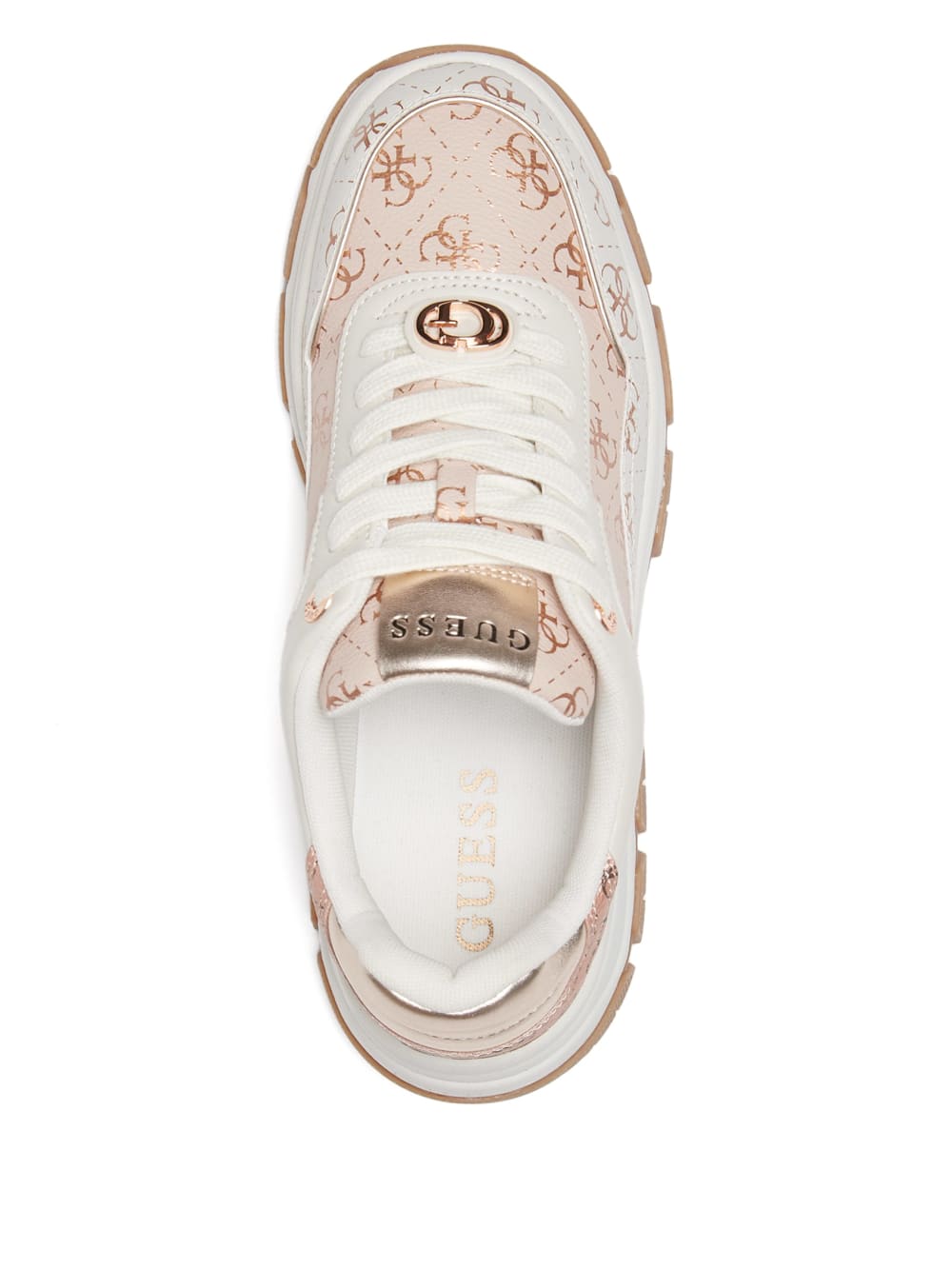 Berrett Metallic Quattro G Jogger Sneakers - Guess