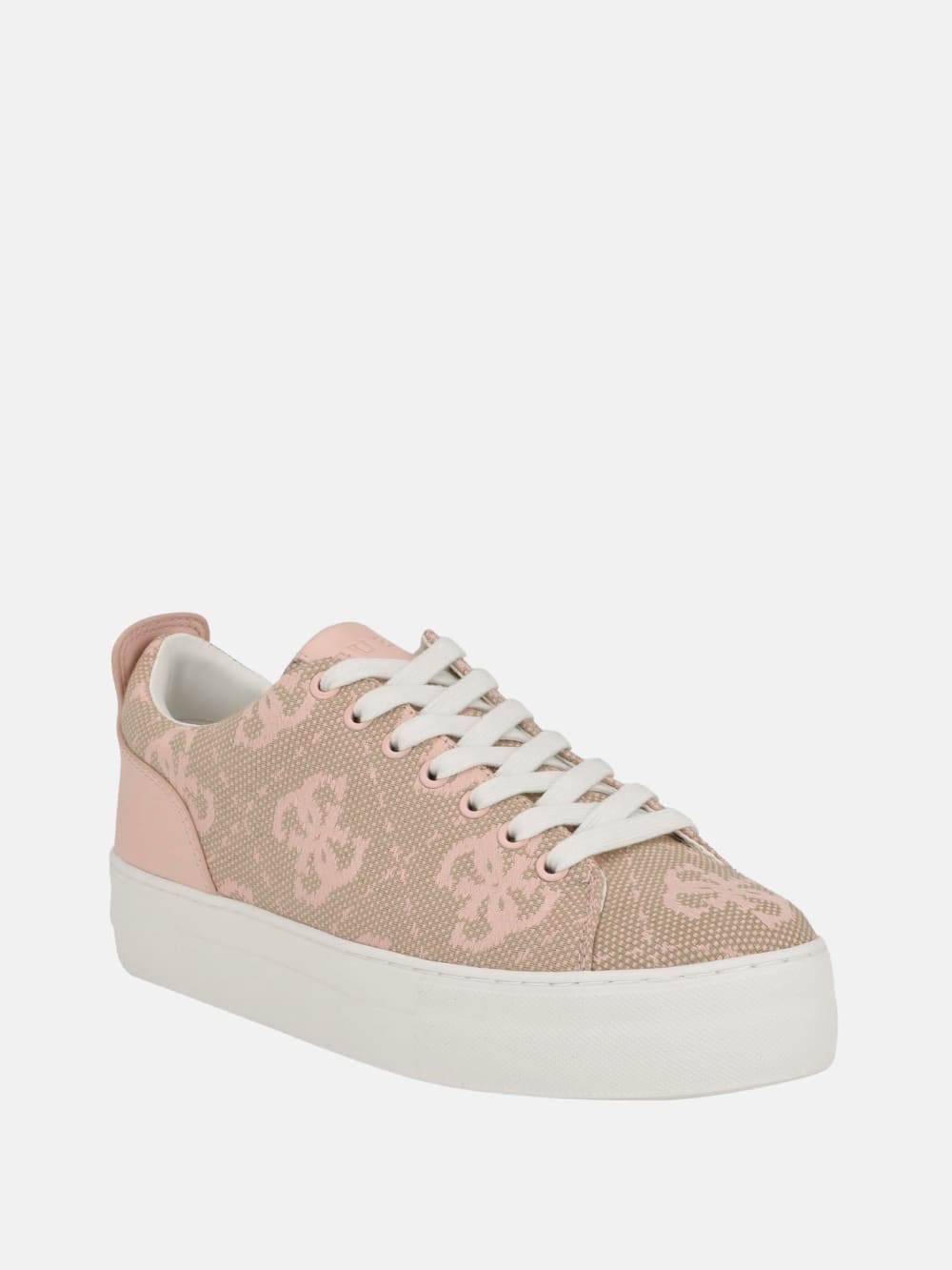 Giaa Logo Print Low-Top Sneakers - Guess