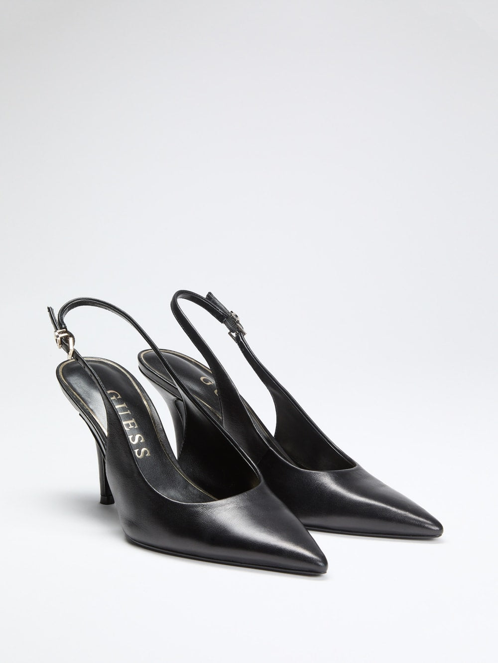 Princelsa Leather Slingback Pumps - Guess