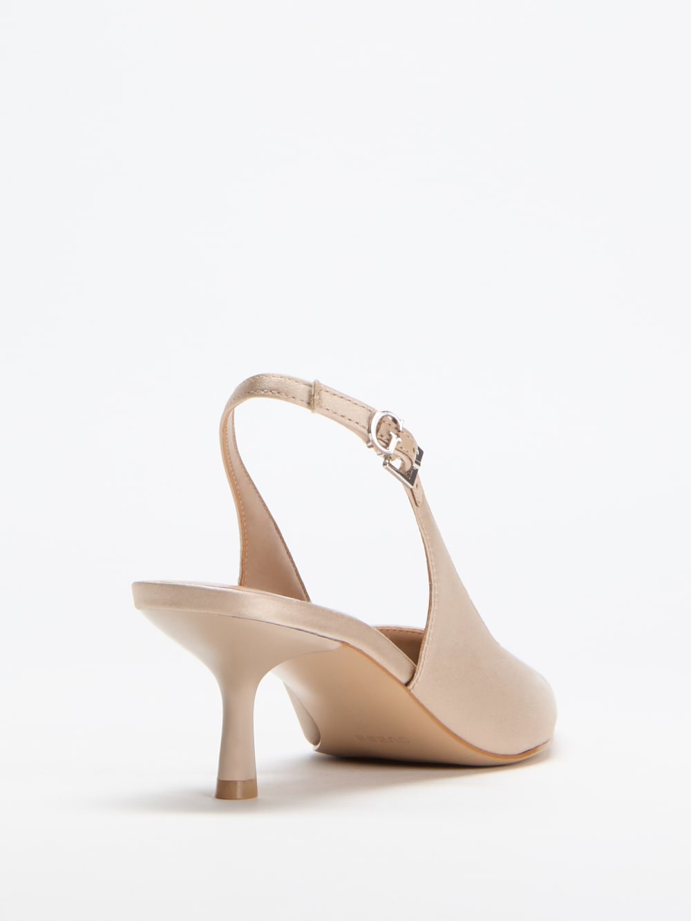 Yannick Satin Kitten Heels - Guess