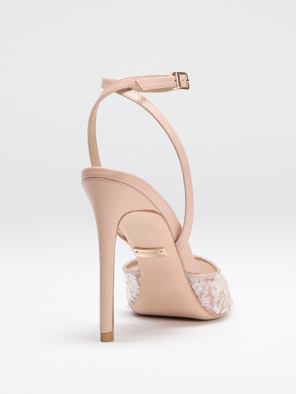 Sequin Ankle Strap Pump - Guess