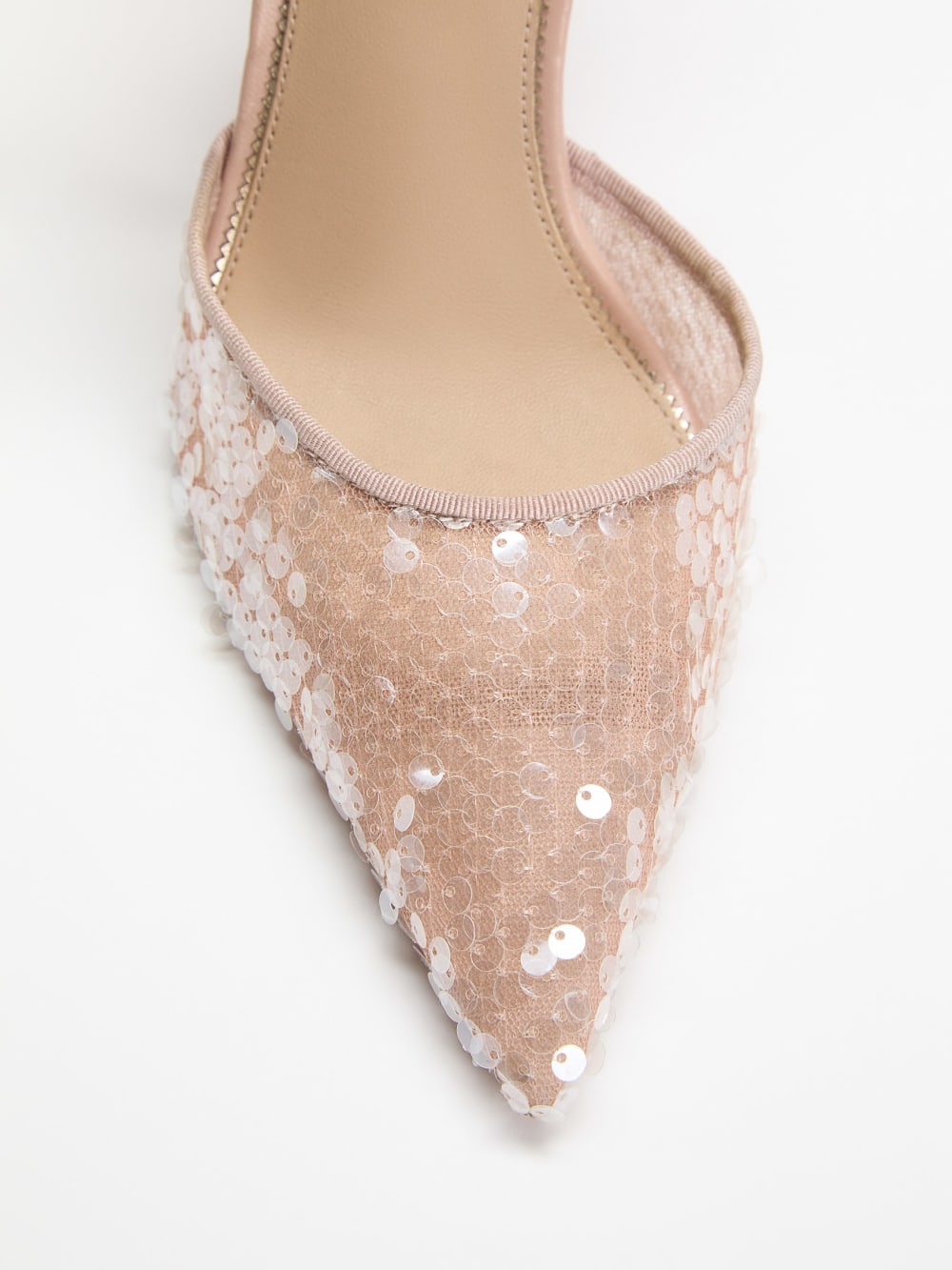 Sequin Ankle Strap Pump - Guess