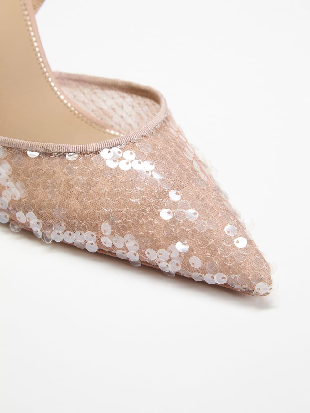 Sequin Ankle Strap Pump - Guess